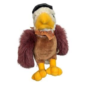 Vintage 1998 Harley Davidson Eagle 11" Plushie with Tags